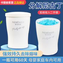 Except smoke box car indoors to decompose second-hand smoke to remove nicotine big box air purification paste