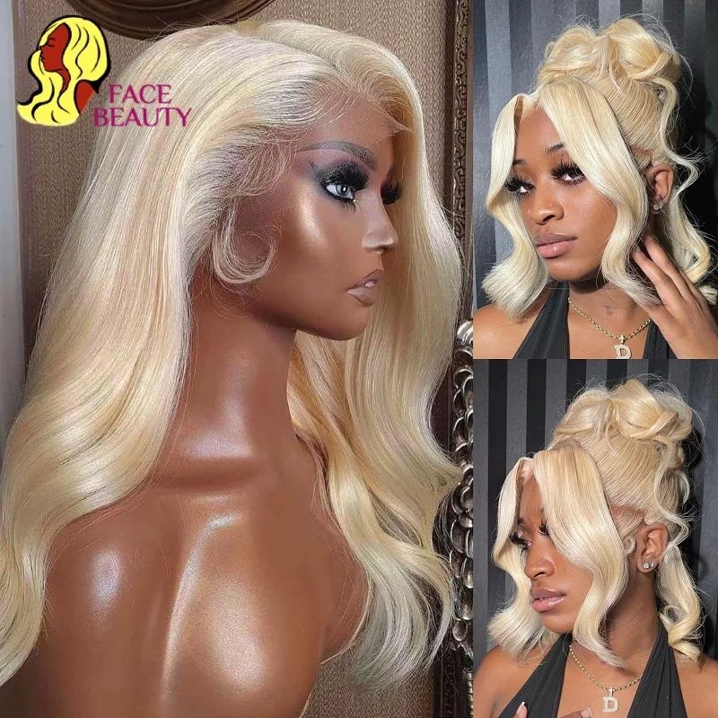 360 Lace Frontal Wig 613 Blonde 13X4 13X6 Body Wave Lace Front
