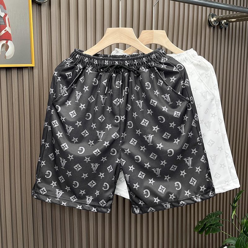 Internet Celebrity Shorts Men's Quick-Drying Pants Trendyy Printed Mid-Pants Spirited Boy Men's Summer Loose Fitness Shorts Internet Celebrity Shorts Men's Quick-Drying Pants Trendyy Printed Mid-Pants Spirited Boy Men's Summer Loose Fitness Shorts