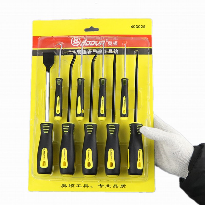 Oton 4 pieces sleeve oil seal starter set special lengthened sleeve oil seal disassembly tool oil seal hook