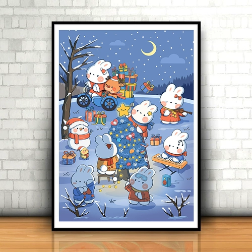 Мультяшный кролик, ручка, «сделай сам», коллекция 2023