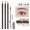 05 Dark coffee color {3 pack}+{10 blades+eyebrow brush included}