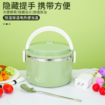 Automatic heating lunch box without plug-in electric storage type thermal insulation capable of heating fast charging without plugging an electric charge