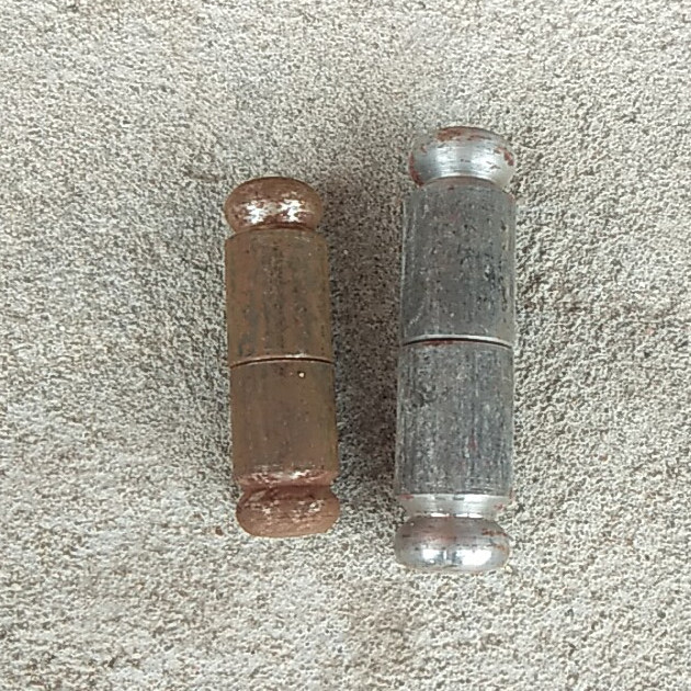 Small door shaft Small door wheel Wall door shaft Round head Door shaft Modeling door shaft Wrought iron accessories