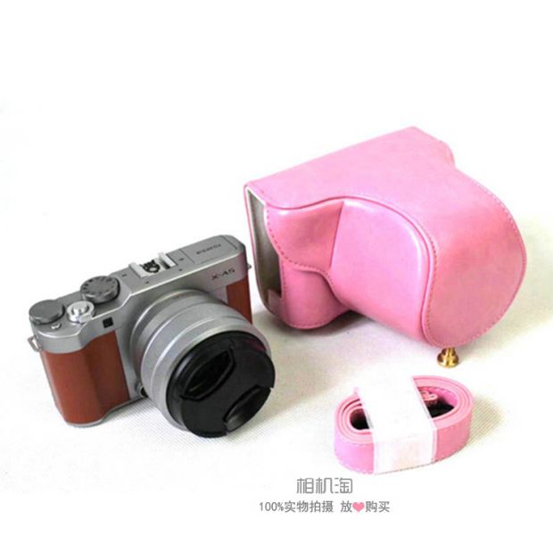 Fujifilm Fuji X-A20 X-A5 micro camera đơn túi da túi đeo vai chụp ảnh túi bảo vệ - Phụ kiện máy ảnh kỹ thuật số túi fujifilm