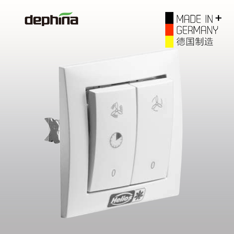 Dephina De Feiland made ultra-quiet kitchen dressing room Mei Chao air exhaust fan high and low speed switch
