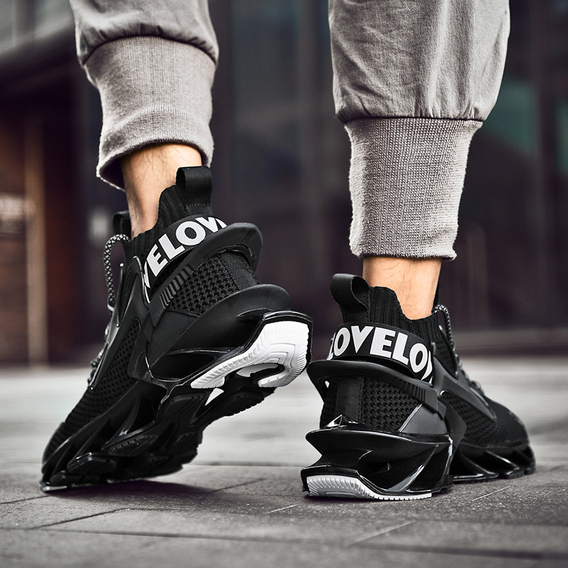 Blade Men's Shoes 2026 New Trendy Winter Breathable Casual Men's Sports Versatile Running Height-Increasing Dad Sneakers