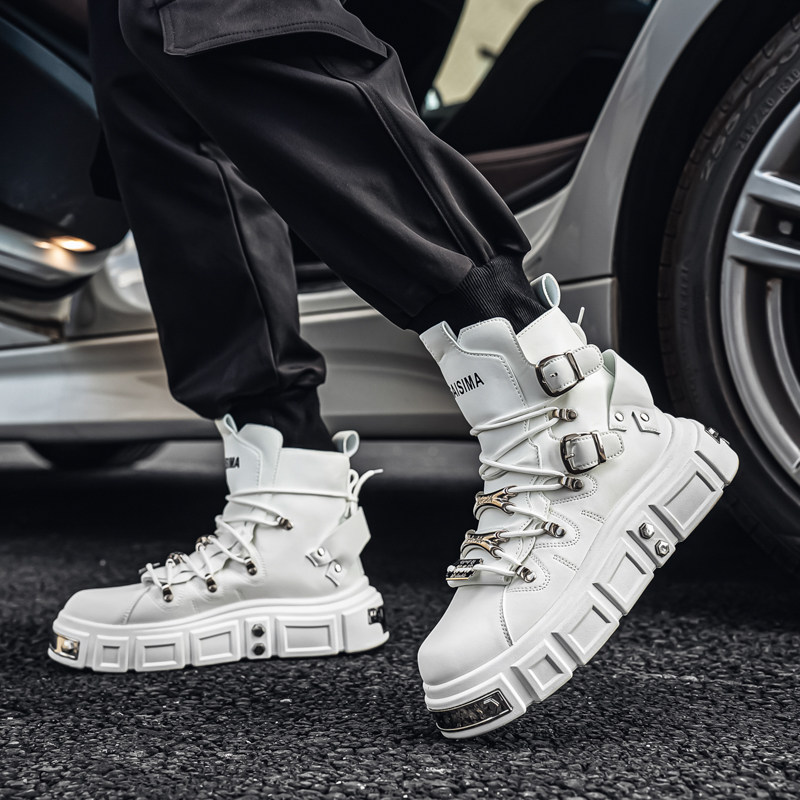 Martin Boots for Men 2026 New Spring High-Top Thick-Soled Niche Original Trendy Brand Casual Sports Youth Work Boots