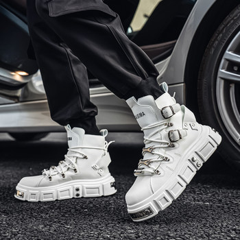 Martin Boots for Men 2026 New Spring High-Top Thick-Soled Niche Original Trendy Brand Casual Sports Youth Work Boots