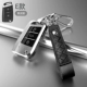 E Model-Aurora Silver-20 Модели с высоким содержанием углеродного волокна (металлическая пряжка+ключевая тканая веревка)