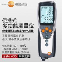 testo 435-1 multifunctional measuring instrument Germany Detu 0560 4351 including tax original