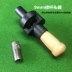 Pool Cue Repairer Đầu nhỏ 9mm Copper Tsui Copper Cap Đen Tám Đầu nổ Góc Góc Phụ kiện Bi-a Công cụ Bi-a