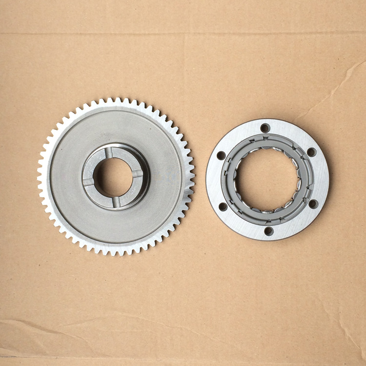 Suitable for New Continent Honda SDH125-53 53A Rui Biao beyond clutch body large tooth start plate original