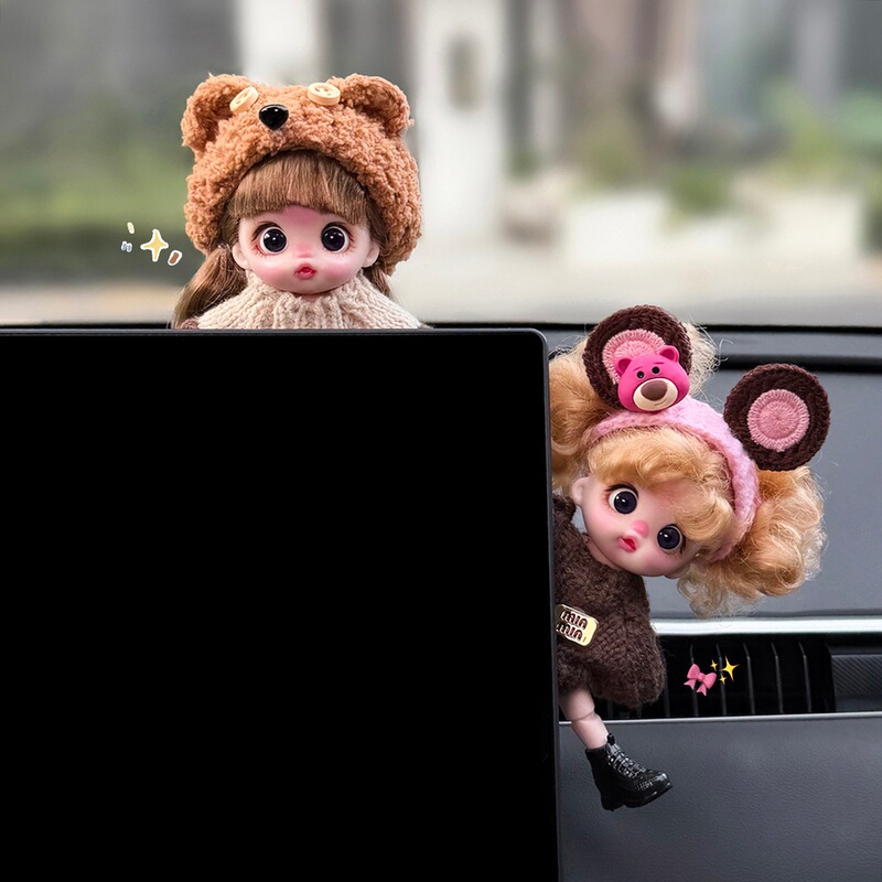 Cute Loli Fen Car Dashboard Decoration Toy for Car Screen Display, Interior Car Decoration Doll for Girls Cute Loli Fen Car Dashboard Decoration Toy for Car Screen Display, Interior Car Decoration Doll for Girls