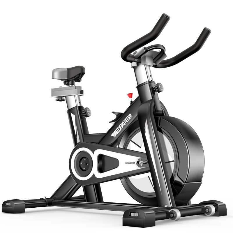 Yingerjian spinning bike ultra-quiet home weight loss exercise bike fitness equipment magnetically controlled pedal exercise bike