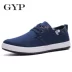Giày nam 2018 mới giày vải xu hướng giày hoang dã Anh đen thu giản giày nam Hàn Quốc giày thể thao puma Plimsolls