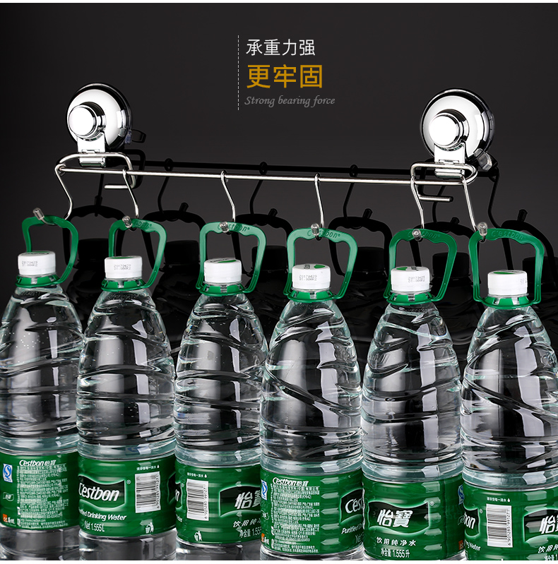 SSGP đồ dùng nhà bếp giá móc loại 304 thép không gỉ mạnh mẽ đấm-miễn phí treo tường treo que giá kệ để gia vị