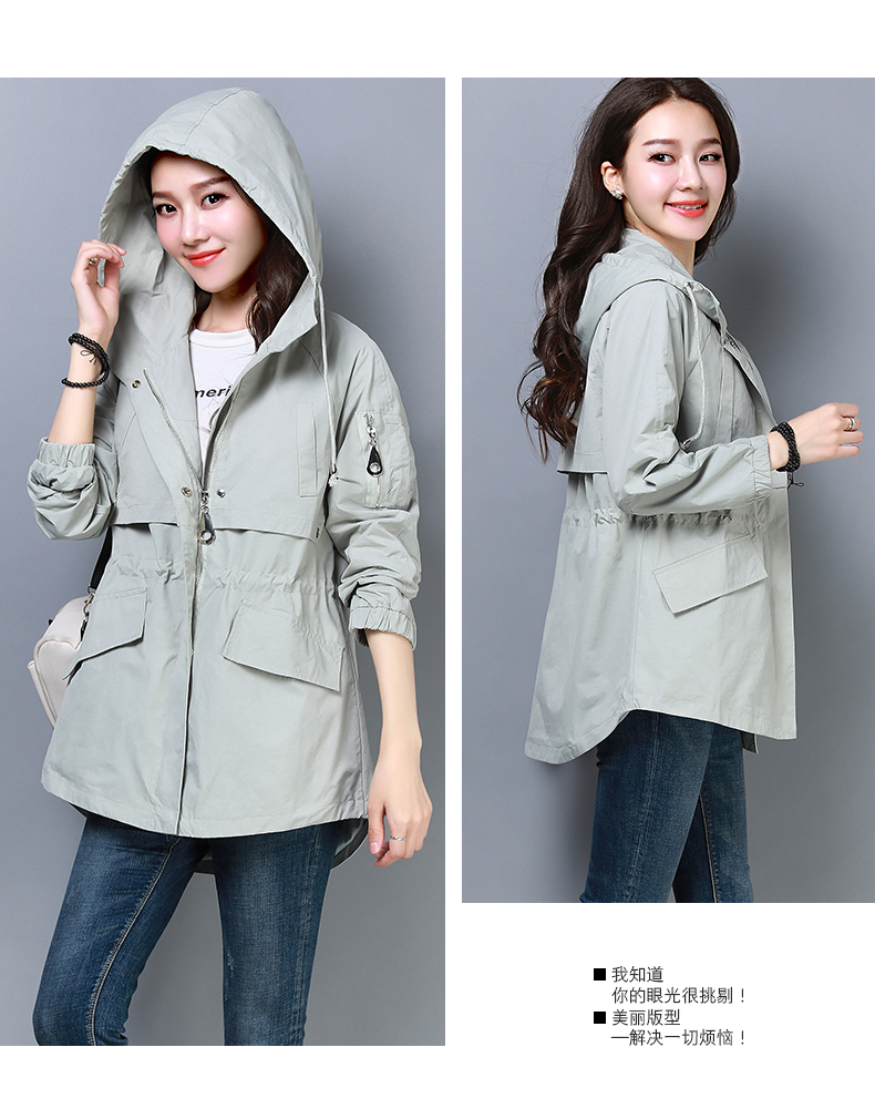 Trench pour femme en Nylon en Coton - Ref 3227581 Image 25