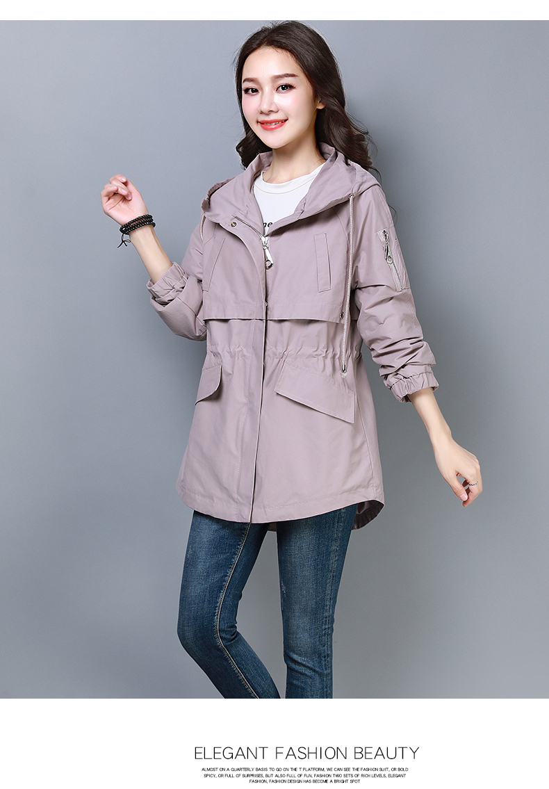 Trench pour femme en Nylon en Coton - Ref 3227581 Image 22