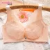 Xianglisi No Sponge Bra Không có vòng thép Siêu mỏng Mô hình Cup Ngực to cho thấy chút sexy Gathering Bra Đồ lót - Now Bras Now Bras