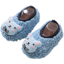 Betis baby foot covers spring and autumn newborn non-slip insulation indoor toddler shoes for men and women baby floor shoes socks