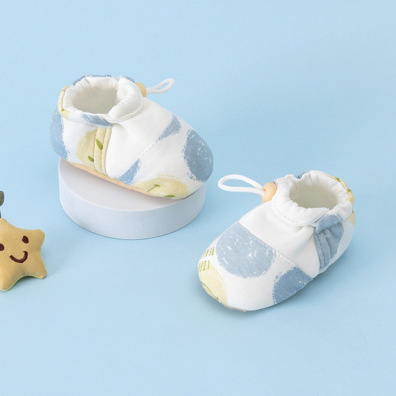 Beitais Infant Foot Covers, New Spring and Autumn Style Newborn Shoes, Soft-Soled Indoor Walking Shoes for Small Infants, Size S — 10