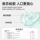贝肽斯 Детская силиконовая антиколиковая соска для новорожденных для сна, 6 мес.