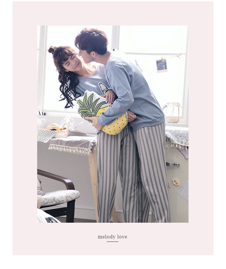 Pyjama mixte en Coton à manches longues - Ref 3006047 Image 16