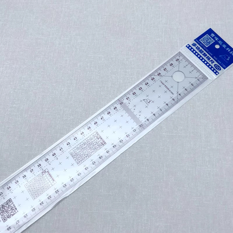 Xiangshan Cao Hui 60CM Clothing Ruler size with a board ruler B2660 Clothing Ruler Double-sided Cm Built-in Scale 