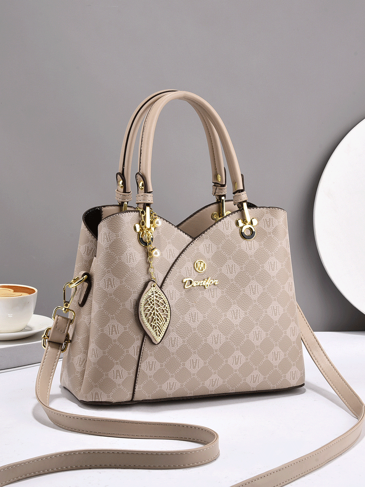 Commuting Handbag for Women 2024 New Fashion Light Luxury Large Capacity Shoulder Crossbody Bag for Ladies, Mothers, Middle-Aged Women
