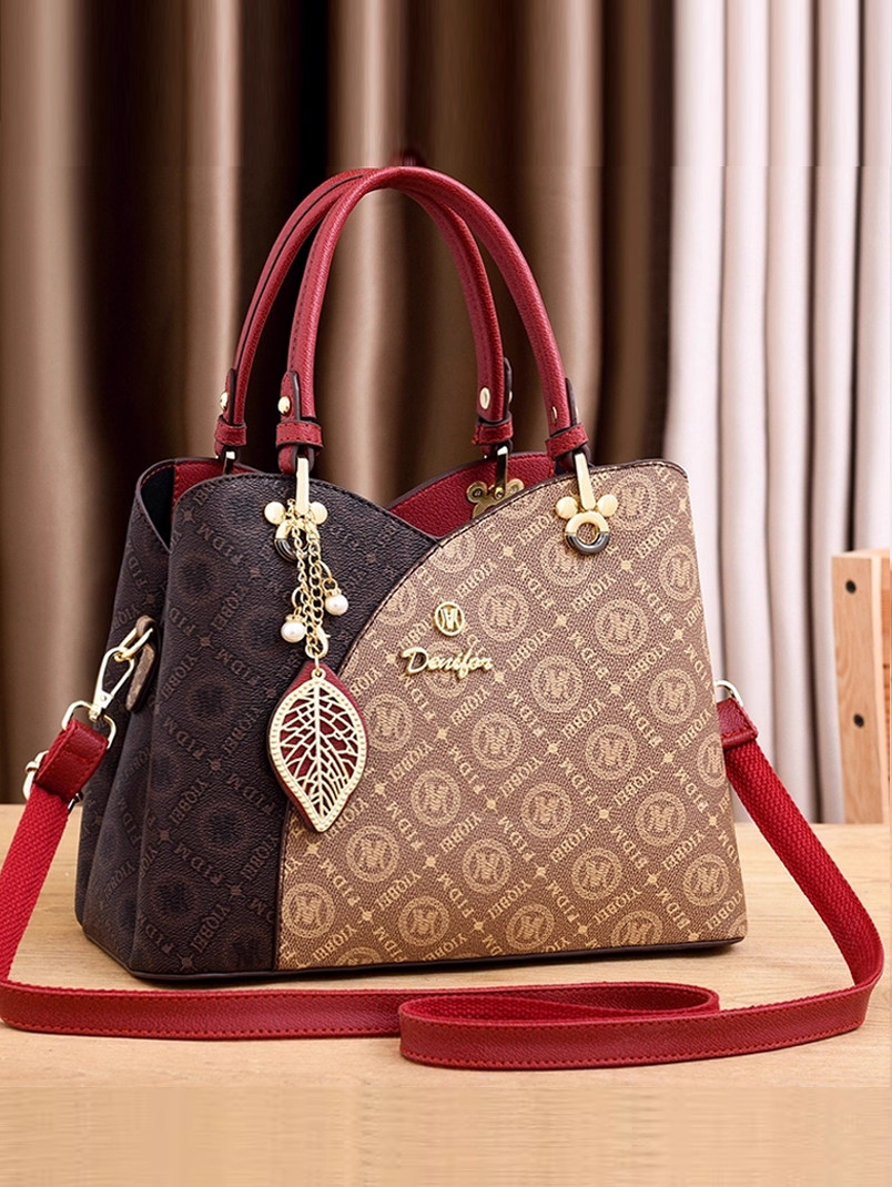 Bags for Commuting, High-End Large Bags, 2024 New Trendy Fashion Brand Handbags, Mother's Bags, Single Shoulder Crossbody Women's Bags