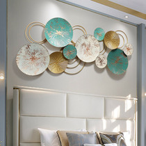 Nordic style wall hanging creative Wrought iron wall decoration Three-dimensional wall decoration Simple living room background wall decoration pendant