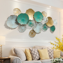 American three-dimensional sofa background wall hanging creative home Hotel Wrought iron wall Club wall wall decoration