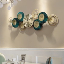 Nordic light luxury living room decoration wall clock home atmosphere fashion wall clock art creative restaurant Net red hanging watch