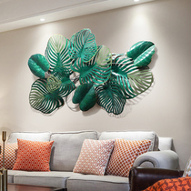 Nordic style living room sofa TV background wall wall hanging simulation green plant restaurant wall decoration pendant creative wall decoration