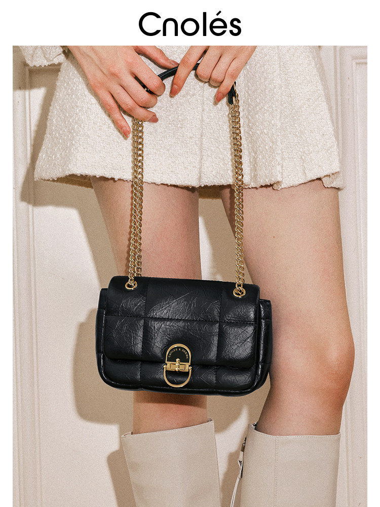 [Celebrity Style] Cnoles Chain Underarm Bag For Women 2025 New Arrival Luxury Single Shoulder Crossbody Bag - Thumbnail 5