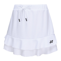 2024 new YONEX Yonex badminton clothing womens quick-drying short skirt yy sports half skirt 220074