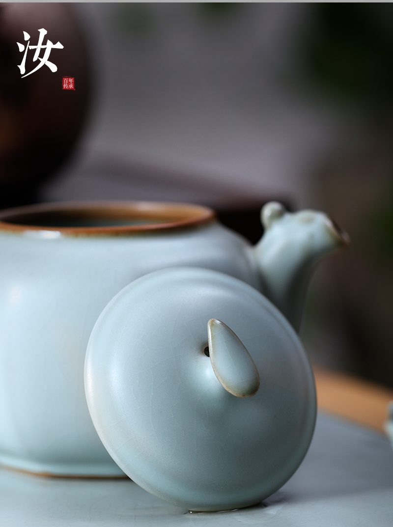 Beautiful home ceramic teapot on your up household single pot teapot your porcelain office kung fu tea