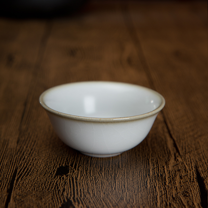 Kung fu tea cup your up ceramics is increasing in the koubei checking porcelain single cup a piece of ice to crack open glaze beauty home gift box