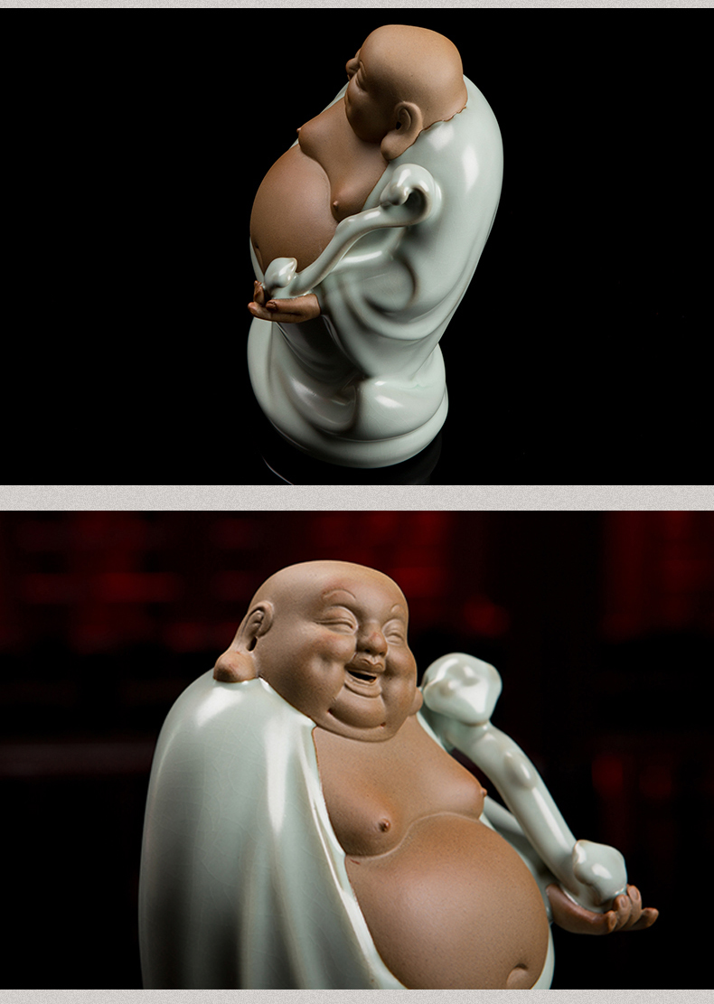 Beautiful home furnishing articles your up household TV ark technology creative ceramic furnishing articles furnishing articles ruyi Buddha sitting room tea table