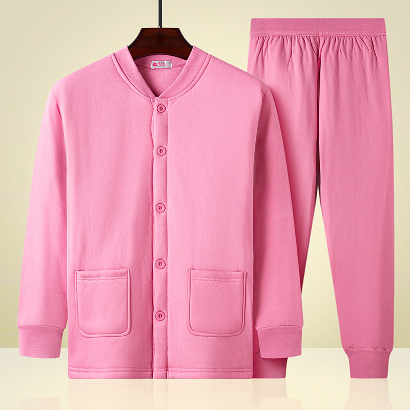 Winter ultra-thick middle-aged ladies Pure Cotton Thickened Autumn Clothes Sanitary Pants Mom Seniors Cardiovert sweatpants