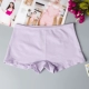 Fenting cotton bảo hiểm quần boxer tóm tắt nữ mùa hè eo bốn góc quần đầu chống ánh sáng an toàn quần mỏng phần xà cạp quần lót
