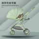 TIANRUI high-view baby stroller can sit and lie two-way push light folding baby stroller stroller