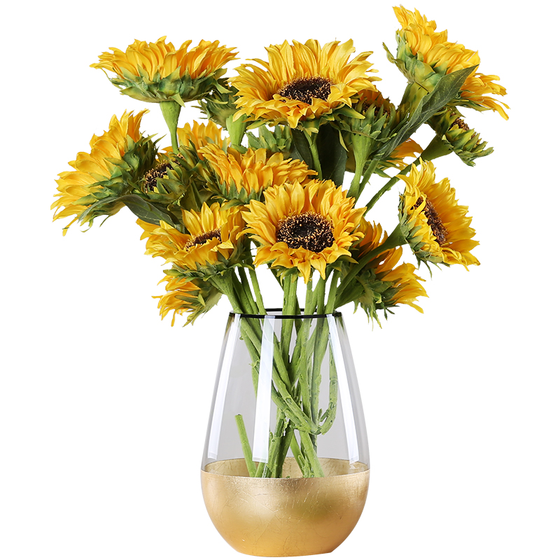 Sunflower Bouquet Simulation Large Living Room Floor Floral