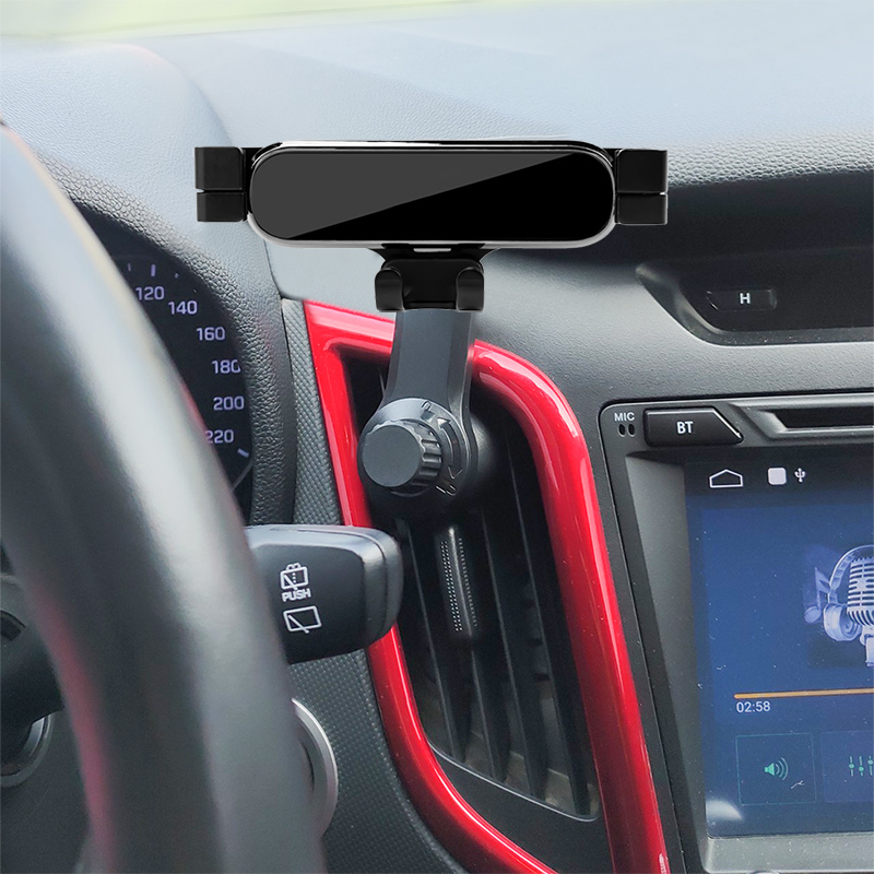 Car mobile phone bracket modern ix35Sonata eight ix25 Yuedong Elantra vertical air outlet navigation support clip
