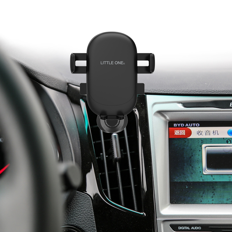 Vehicular mobile phone holder BYD E5 Qin Song MAX speed sharp vertical air outlet navigation support and support buckle type