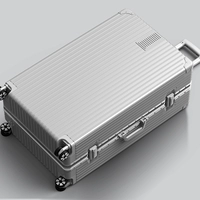 Сгущенное соскребающее алюминиевое ящик-звездный небо серебро