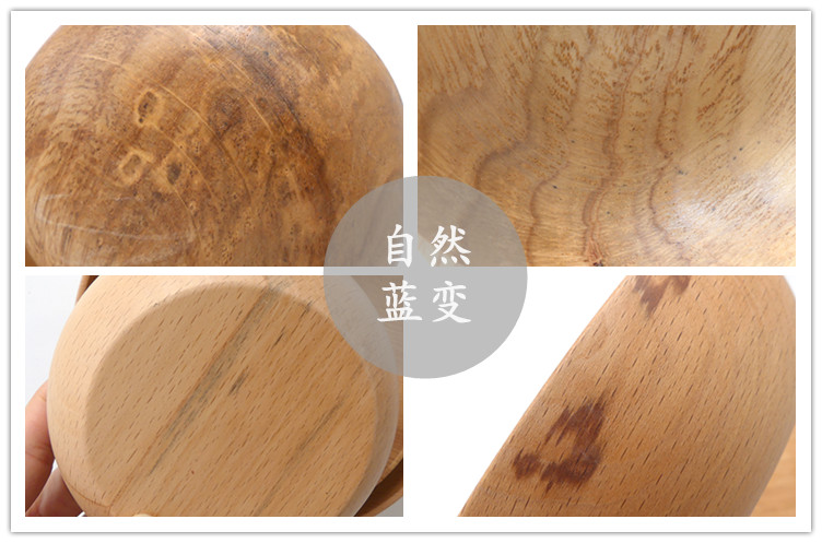Ferris Lane Creative Gỗ Món Ăn Món Ăn Bằng Gỗ Bát Gỗ Micronized Bộ Đồ Ăn Bằng Gỗ Tráng Miệng Trái Cây Tấm Gỗ Khuyến Mãi khay đựng trà bằng gỗ