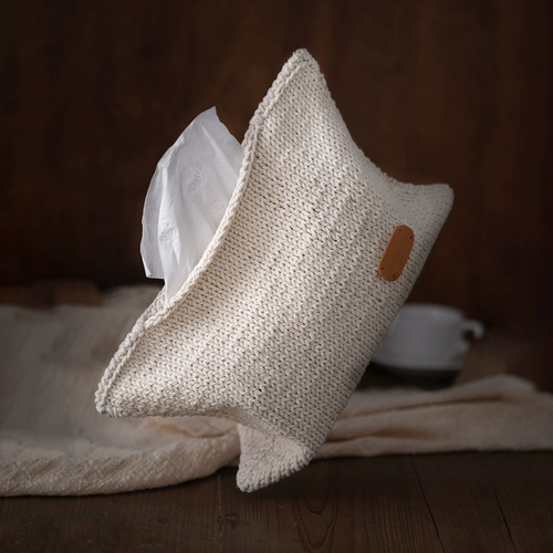 Салфетки, плетеный набор материалов, «сделай сам», из хлопка и льна, готовый продукт