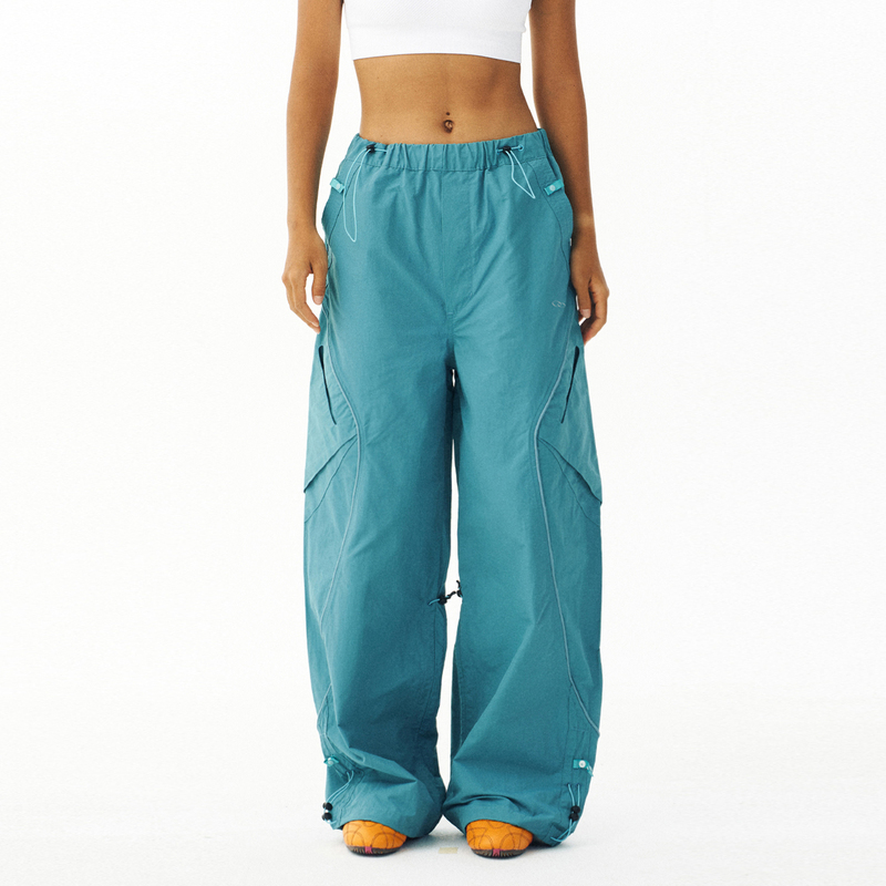 Wooye Outdoor Breathable Sports Casual Pants with Arc Design, Thin Hiking Pants for Spring and Autumn Mountain Series